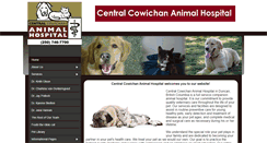 Desktop Screenshot of centralcowichanvet.com